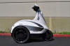 The unusual three-wheeled electric scooter Vectrix ES-3