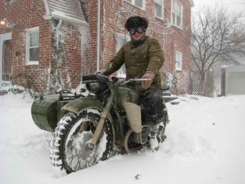 Ural motorcycle in USA 