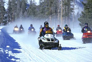 snowmobiles