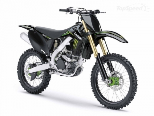 Kawasaki KX450F motocross bike