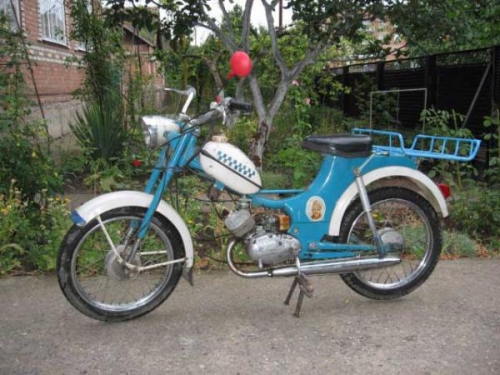  Moped with clutch and gearbox Riga 4 