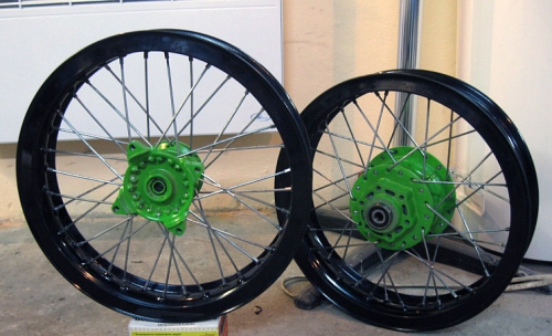 wheel on a motorcycle DIY